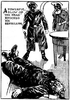 An illustration accompanying the October 21, 1908, installment of "The Story of XZ."