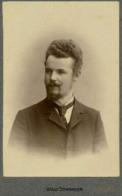 Eduards Bīriņš, photographed about 1910.